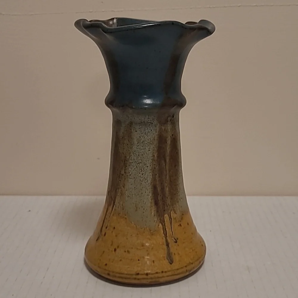 Beautiful Artisan Rustic Pottery Vase
